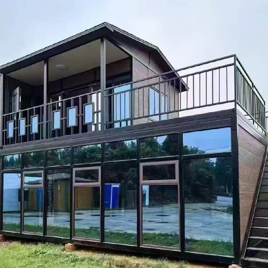 文旅创意集装箱房 商业街售货亭接待中心 可吊装移动集装箱建筑
