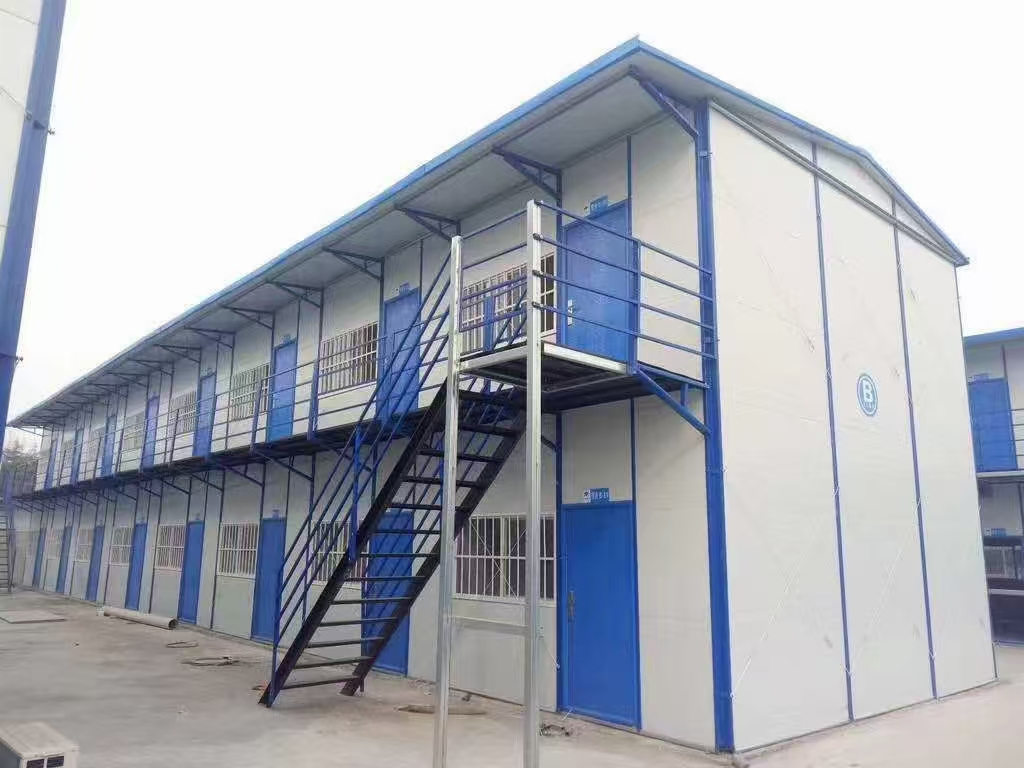 活动板房厂家 工地彩钢活动板房 岩棉防火临建宿舍办公室可拆装